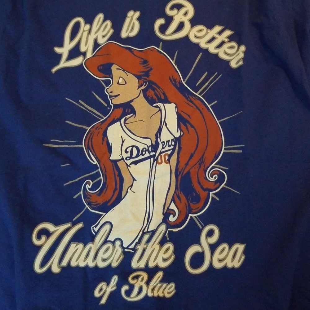 Lityle Mermaid Dodger shirt